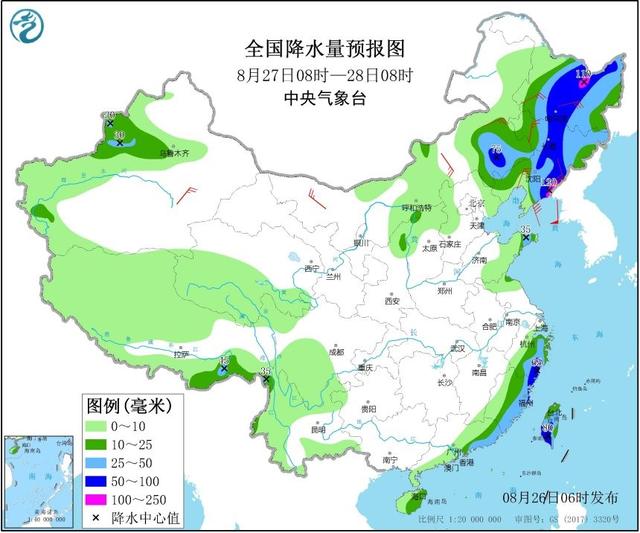 台风最早实时路径图系统，监测与预测台风的核心力量